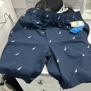 New. Never worn. Nautica bathing suit.